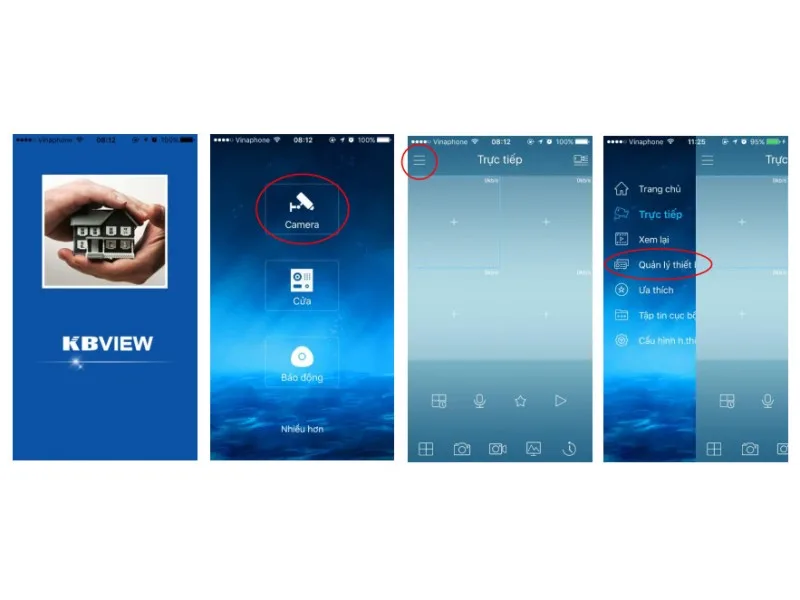 Hướng dẫn sử dụng phần mềm KBView Lite trên điện thoại