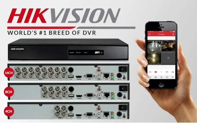Setup đầu Ghi Hikvision