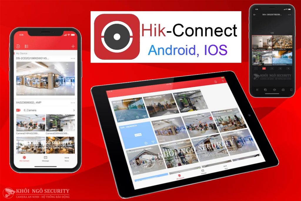 Cài đặt Camera Hik Connect Trên điện Thoại