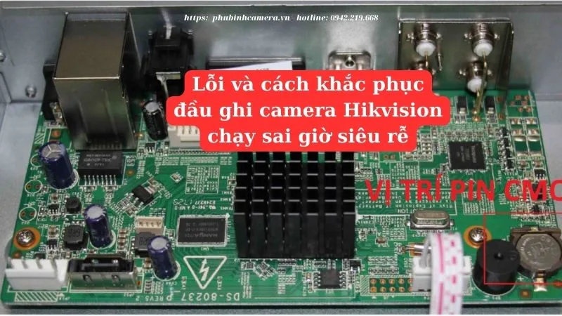 Cài đặt Ngày Giờ Cho Camera Hik Connect