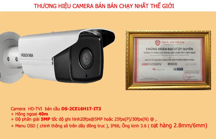 Camera Hikvision 5mp Ngoài Trời