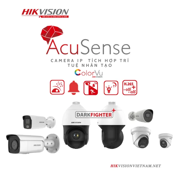 Camera Hikvision Acusense