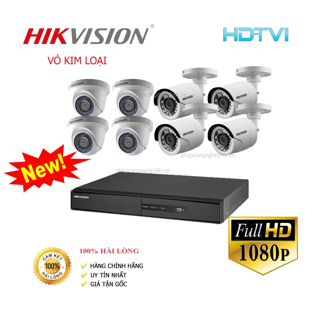 đầu Camera Hikvision 8 Cổng
