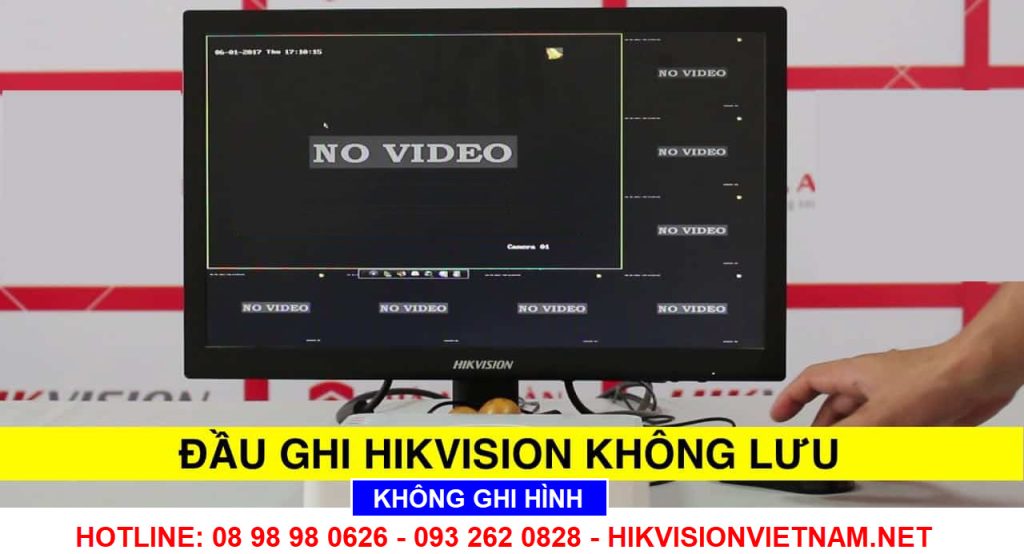 đầu Ghi Hikvision Không Ghi Hình