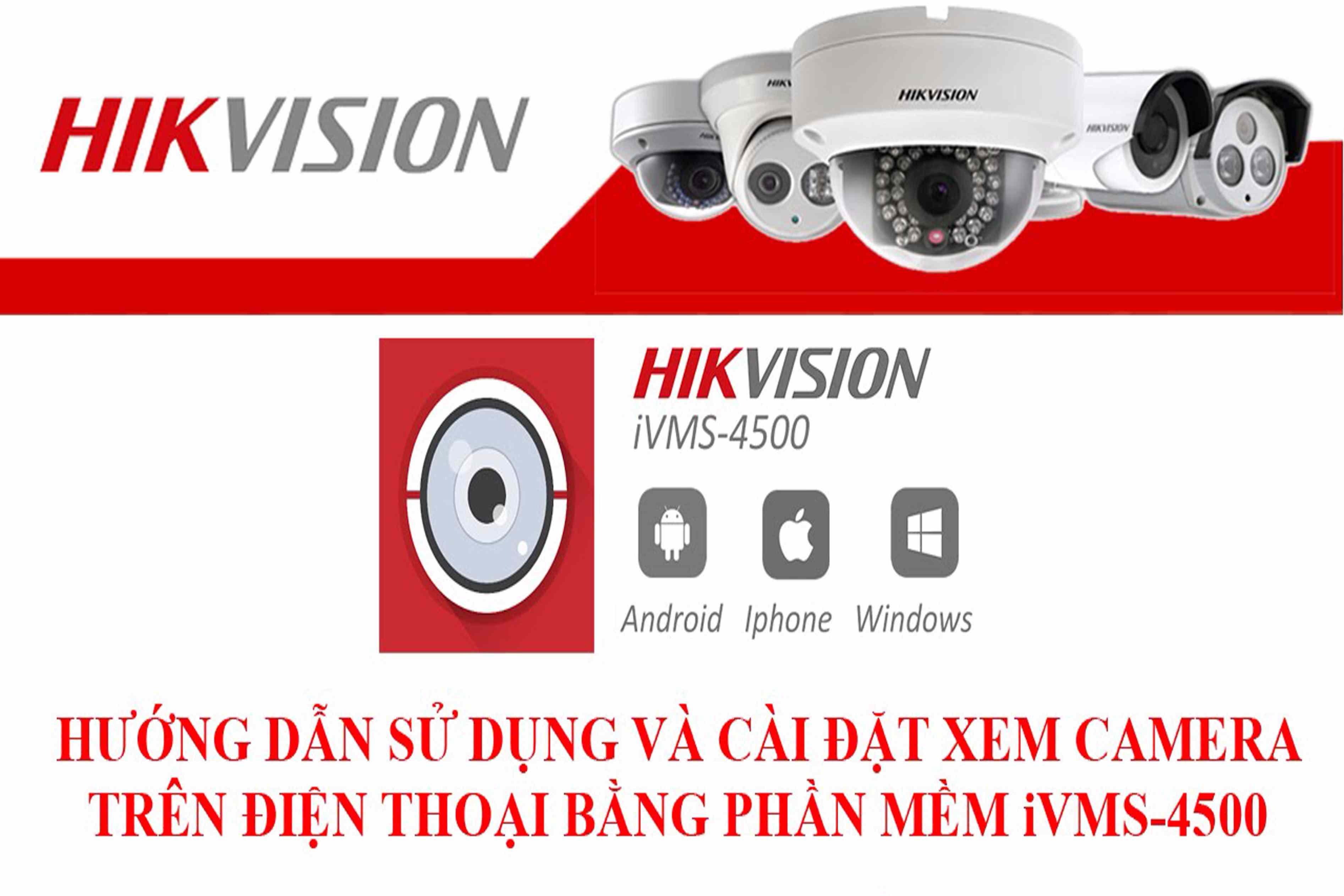 hướng dẫn hikvision