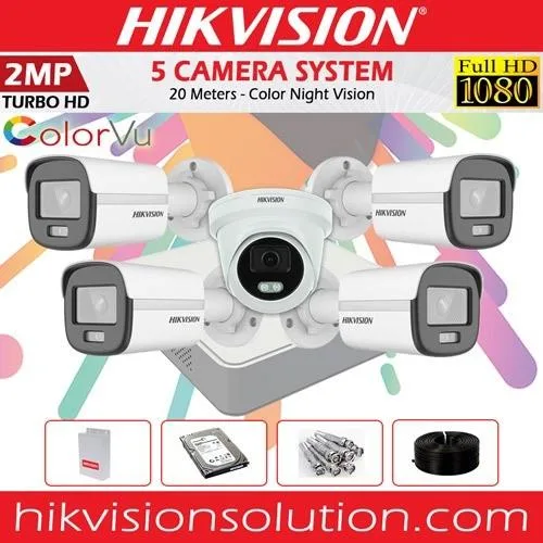 Camera Hikvision Colorvu 2mp
