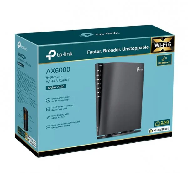 Router wifi 6 TP-Link Archer AX80 - Ảnh 2