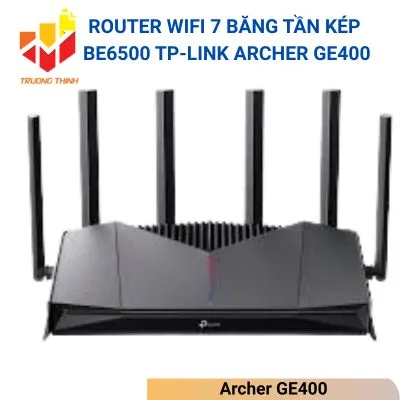 Router Wifi 7 Băng tần kép BE6500 TP-Link Archer GE400