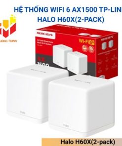Hệ thống Wifi 6 AX1500 TP-Link Halo H60X(2-pack)