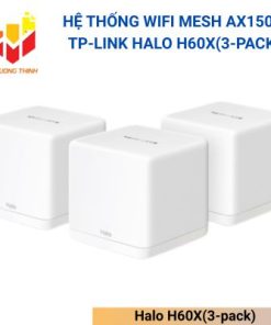 Hệ thống Wifi Mesh AX1500 TP-Link Halo H60X(3-pack)