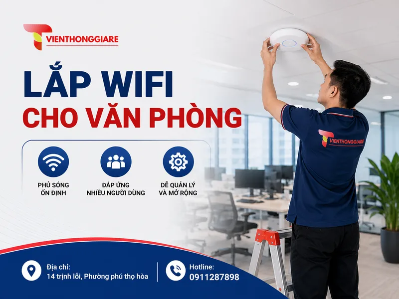 Lắp wifi cho văn phòng