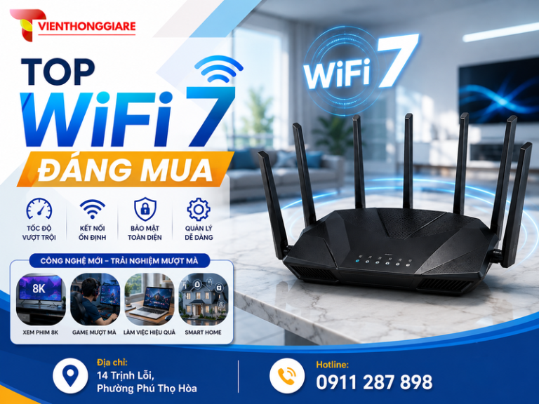 Top router Wifi 7 đáng mua: 10 mẫu nổi bật cho từng nhu cầu