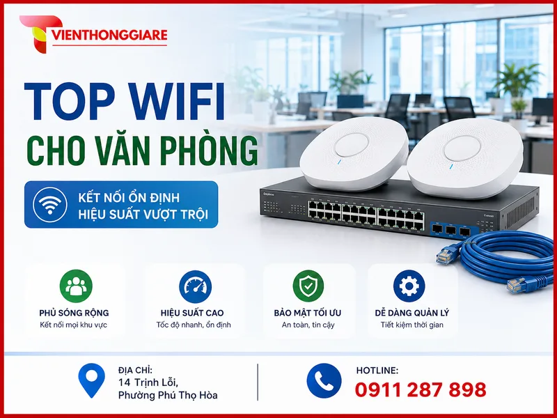Top wifi cho văn phòng