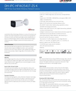 Camera IP Dahua IPC-HFW2541T-ZAS – Trường Thịnh Telecom