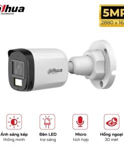 Camera DAHUA DH-HAC-B1A51P-U-IL-A – Trường Thịnh Telecom